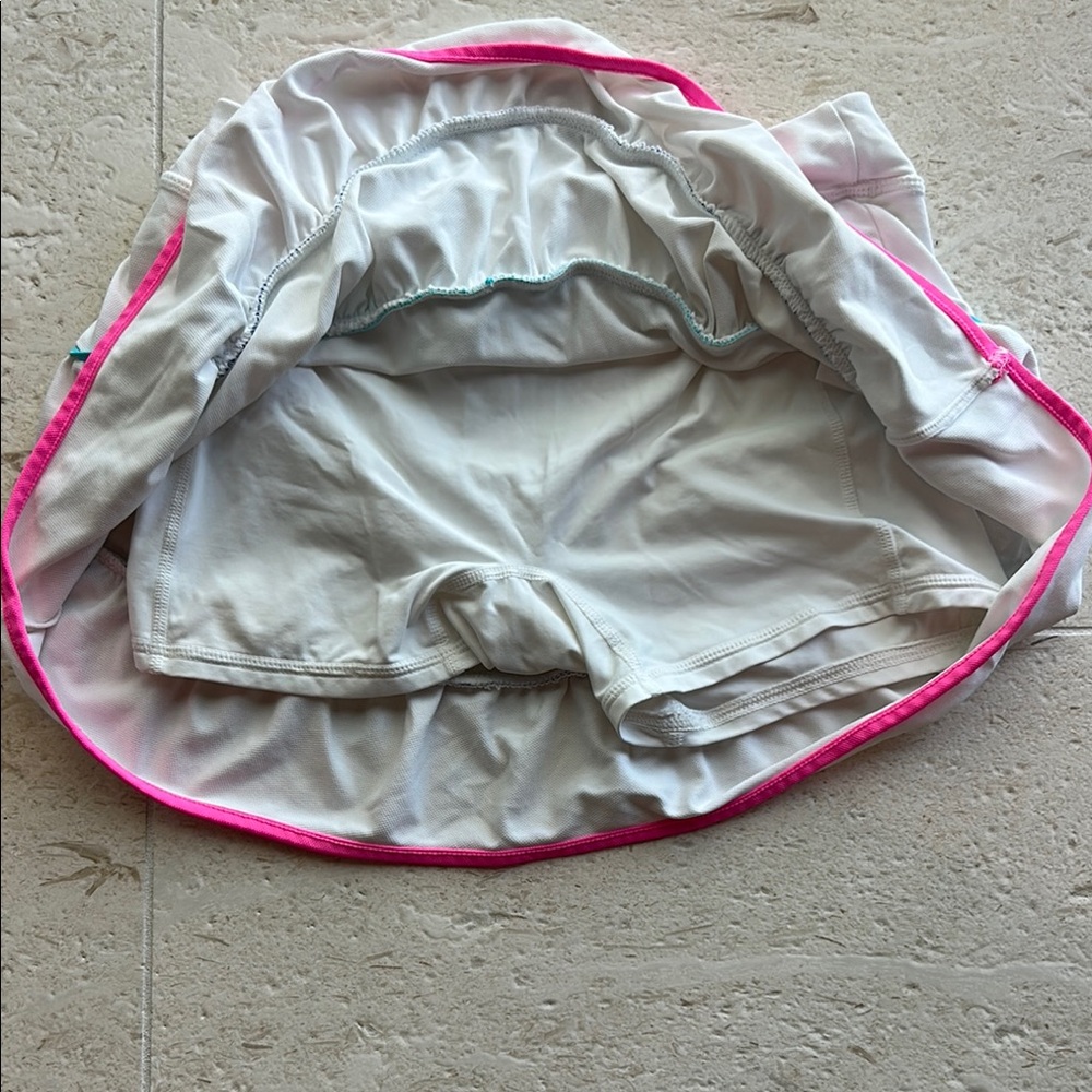 Lilly Pulitzer Luxletic White Tennis Skirt - Picture 2 of 5